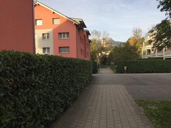Wohngegend mit Heck