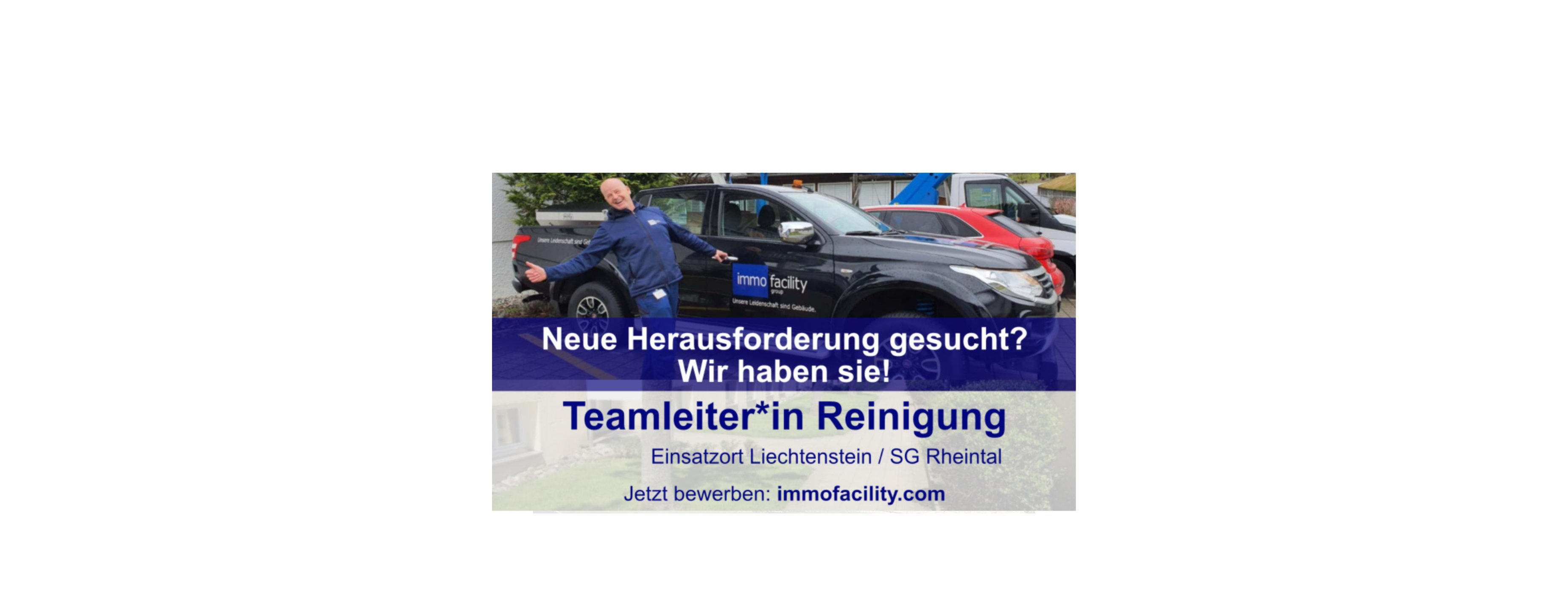 Teamleiter Reinigung